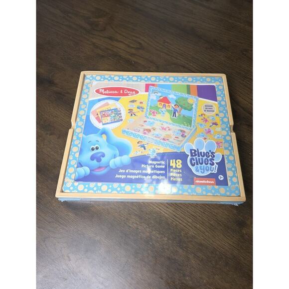 Melissa and Doug -- Blue's Clues 48 piece magnetic picture game - NEW - Picture 14 of 16